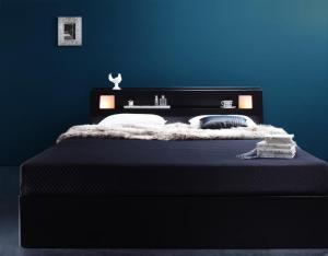 ベッド 収納付き クイーン 収納 大容量の人気商品・通販・価格比較