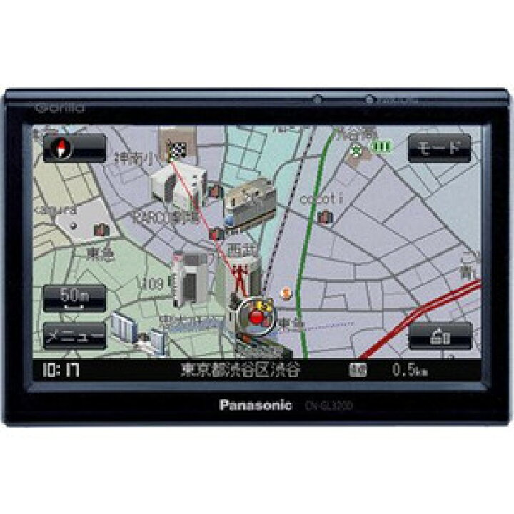 楽天市場】Panasonic（パナソニック） GORILLA/ゴリラ CN-GL320D 5V型 