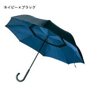 二重傘circusサーカスドット柄EF-UM01ドット柄長傘アンブレラ女性男性傘逆さ傘濡れ傘濡れた傘対策自動車乗り降り(代引不可)【送料無料】【smtb-f】