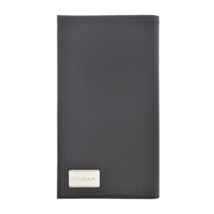 楽天市場】ブルガリ 25550 BLACK 長札（ファスナー付） BVLGARI  