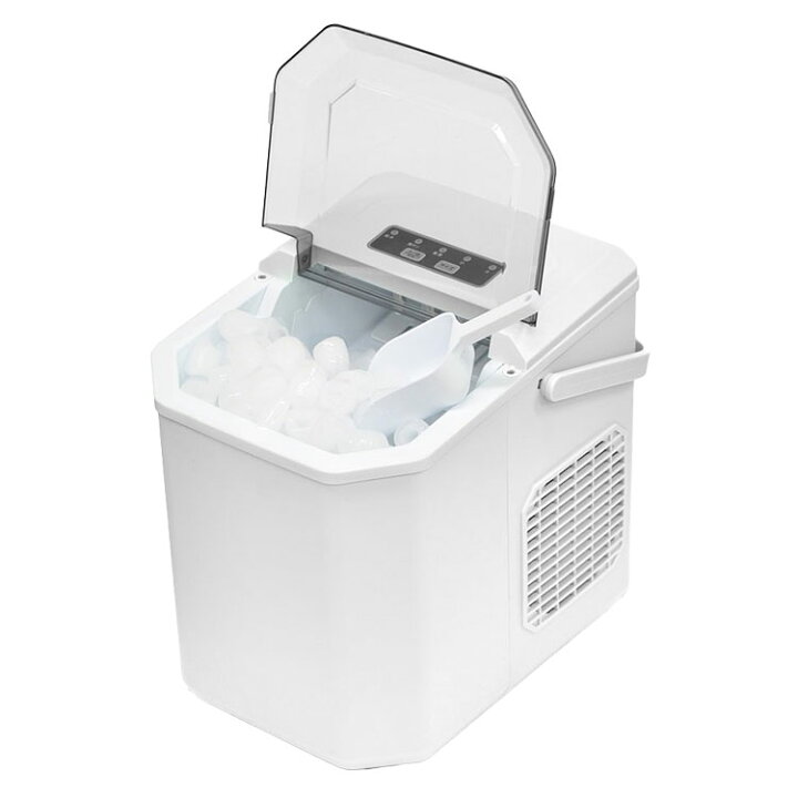 楽天市場】高速製氷機 家庭用 氷 自動製氷機 ホワイト アイスメーカー  