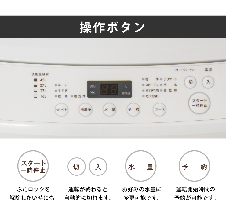 生活家電 洗濯機 楽天市場】【TVドラマで使用されました】全自動洗濯機 5.5kg 風乾燥 