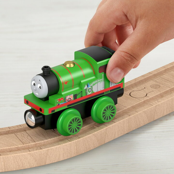 楽天市場 きかんしゃトーマス Hbj81 パーシーとティドマス機関庫 ライトブラウン 木製 マテル 玩具 おもちゃ 送料無料 リコメン堂インテリア館