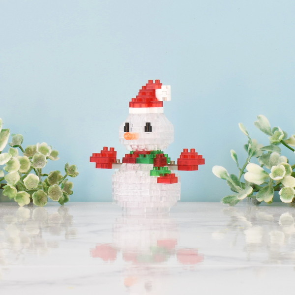 楽天市場】ナノブロック 雪だるま カワダ 玩具 おもちゃ クリスマス