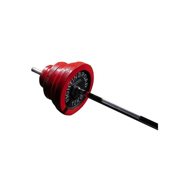 楽天市場】【公式販売店】ファイティングロード バーベル セット 70kg 