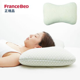 フランスベッド 低めの枕 クイーンメモリー 低反発チップウレタン枕 51546124 FRANCE BED(代引不可)【送料無料】