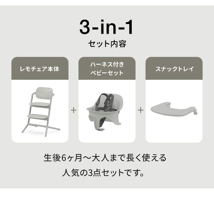 楽天市場】cybex サイベックス レモチェア 3in1 LEMO CHAIR 正規品 2年 