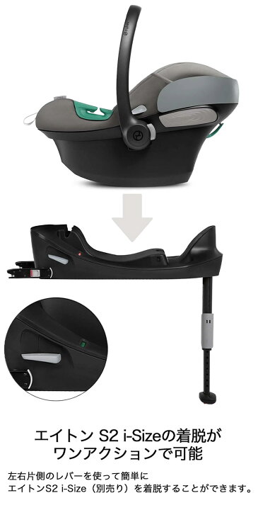 楽天市場】CYBEX サイベックス ベース ONE エイトンS2 i-Size 専用 