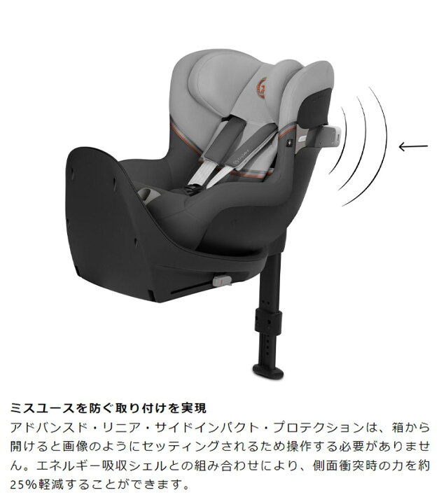 楽天市場】CYBEX サイベックス シローナ SX2 アイサイズ 