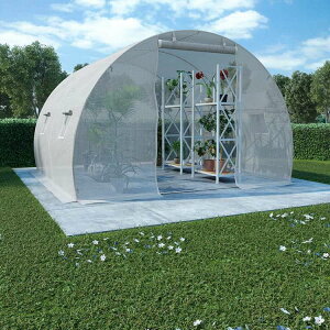 vidaXL ���� 9m2 300x300x200cm�z�[��&�K�[�f�� ��&�K�[�f�� �K�[�f�j���O �O���[���n�E�X�E����(����s��)