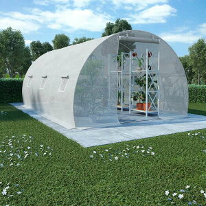 vidaXL ���� 13.5m2 450x300x200cm�z�[��&�K�[�f�� ��&�K�[�f�� �K�[�f�j���O �O���[���n�E�X�E����(����s��)