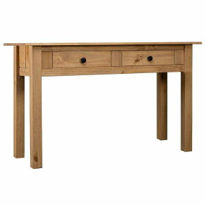vidaXL �R���\�[���e�[�u�� 110x40x72cm �p�C�����C�� �p�i�}�V���[�Y �Ƌ� �e�[�u�� �A�N�Z���g�e�[�u�� �G���h�e�[�u��