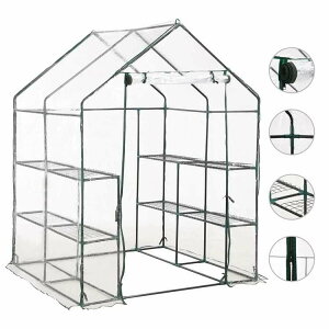 vidaXL ���� 8�i�I�t�� 143x143x195cm �z�[��&�K�[�f�� ��&�K�[�f�� �K�[�f�j���O �O���[���n�E�X�E����