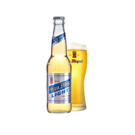 サンミゲール・ライト 瓶 330ml×24本入り【ケース売り】 ビール 香港【送料無料】