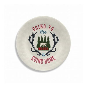 ヴィンテージ ロッジウッド サラダプレート 22cm ターホン TarHong メラミン食器 22cm 割れにくい おしゃれ 食洗機対応 プレート お皿 ワンプレート 可愛い 電子レンジ不可 食洗機対応(代引不可)