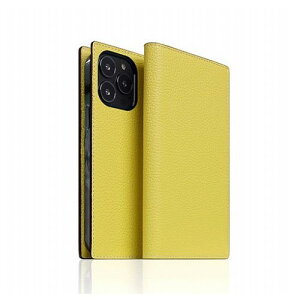 SLG Design Neon Full Grain Leather Diary Case for iPhone 13 Pro �蒠�^�P�[�X ������ SD22122i13PLM(����s��)�y���������z