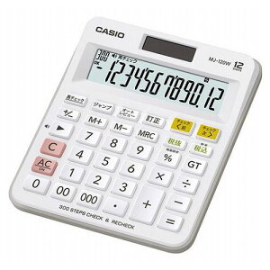 �J�V�I�v�Z�@ CASIO �`�F�b�N���Z�d�� �~�j�W���X�g�^�C�v12�� MJ-120W-N(����s��)
