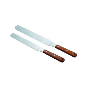 インテックカネキ 木柄スパチュラ 5インチ(バターヘラ) 334112