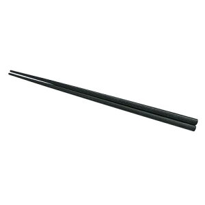 福井クラフト PBT四角木目箸(10膳入)黒 22.5cm 90021380 RHSC907【送料無料】