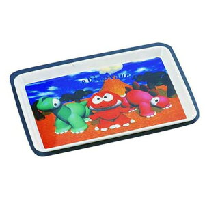 台和 メラミンお子様食器「ダイナソワーズ」 FRPトレー RTL55【送料無料】