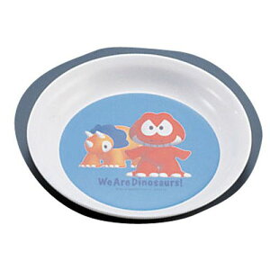 台和 メラミンお子様食器「ダイナソワーズ」 おやつ皿 ROY05