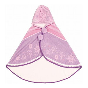 ディズニープリンセス ラプンツェル 吸水速乾タオル バスポンチョ フード付き 子供用 タオル ポンチョ 吸水 マイクロファイバー プール 日焼け対策 湯冷め対策 キャラクター BPO1 スケーター