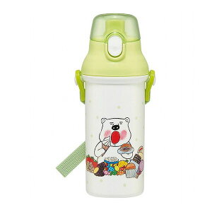 しろくまシリーズ 銀イオン抗菌 食洗器対応 直飲み 水筒 プラボトル 480ml しろくまシリーズ PSB5SANAG スケーター Skater キャラクター 可愛い かわいい