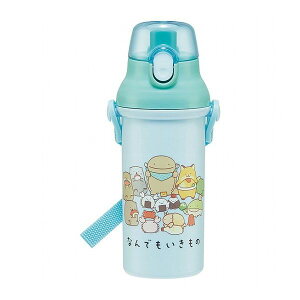 なんでもいきもの 銀イオン抗菌 食洗器対応 直飲み 水筒 プラボトル 480ml なんでもいきもの PSB5SANAG スケーター Skater キャラクター 可愛い かわいい