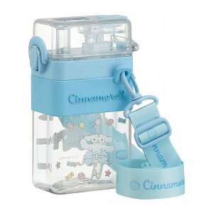 サンリオ sanrio シナモロール サンリオ sanrio ビックリボン スクエア 2WAY ボトル 水筒 ストロー 直飲み 600ml 子供 キッズ キャラクター PSQW6 スケーター skater【送料無料】