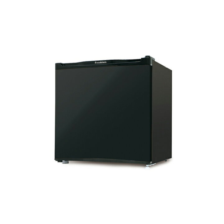 楽天市場】冷蔵庫 S-cubism 46L 1ドア WR-1046BK ブラック コンパクト 