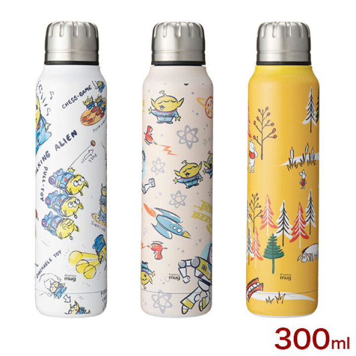 楽天市場 Thermo Mug サーモマグ Fun Lettle Patterns Umbrella Bottle 水筒 保温 300ml トイ ストーリー 保冷 くまのプーさん 送料無料 リコメン堂キッチン館