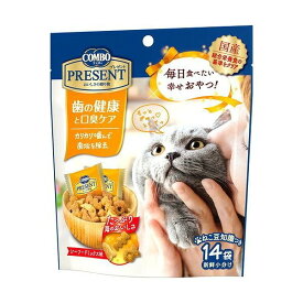 日本ペットフード コンボプレゼント猫おやつ歯と口臭42g ペットフード ごはん