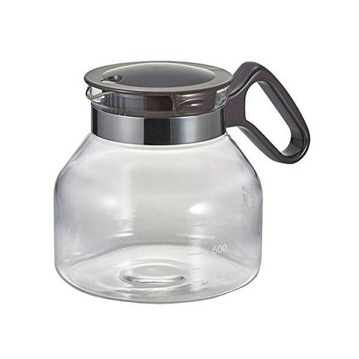 楽天市場 日本製 Hario式 耐熱ガラスポット 1 5l Hot Cold おうちカフェ ブラウン グラスポット コーヒーポット ティーポット ハリオ おしゃれ お茶 紅茶 耐熱ガラス容器 コーヒーサーバー 送料無料 リコメン堂キッチン館
