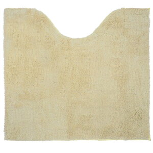 ヨコズナクリエーション トイレマット カラーショップ 55×60cm ベージュ(代引不可)