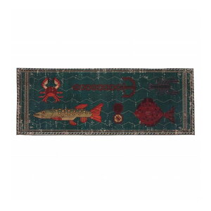 DULTON �_���g�� ���փ}�b�g ���� 45×120cm �}�b�g FISH ���킢�� ������� �A�����J��(����s��)