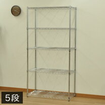 楽天市場】メタルラック 4段 幅90 奥行45 高さ150の通販