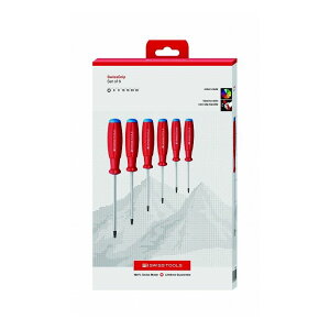 PB SWISS TOOLS �s�[�r?�X�C�X�c�[���Y 6�{�g �X�C�X�O���b�v �փN�X���[�u�h���C�o�[�Z�b�g �y�[�p�[BOX�� 8460CBB(����s��)�y���������z