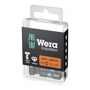 WERA �x�� Hex-Plus �w�b�N�X�v���X �_�C�������h�R�[�e�B���O�h���C�o�[�r�b�g 10���� �n��T�C�Y3 �S��25mm 057603(����s��)�y���������z