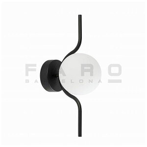 �S�[���L�A�C�����h LE VITA LED Black wall lamp FARO INDOOR ���C�g FA29695(����s��)�y���������z