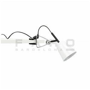 S[LACh STUDIO White clip lamp FARO INDOOR Cg FA51135(s)yz