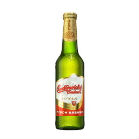 ブドバー 330ml/瓶 (Budvar) ピルスナー ビール チェコ 【1ケース販売:24本入り】【送料無料】