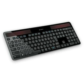 ロジクール Wireless Solar Keyboard k750r ブラック ロジクール K750R オフィス 住設用品 OA用品 マウス(代引不可)【送料無料】