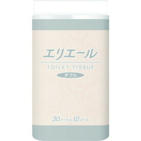 エリエール トイレット2P12RG18 EBS 清掃 衛生用品 労働衛生用品 トイレ用品(代引不可)【送料無料】