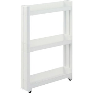 ライフナビ スマートワゴンFit W100 55-3段 W F2572 不動技研 物流 保管用品 ツールワゴン 樹脂製ワゴン(代引不可)