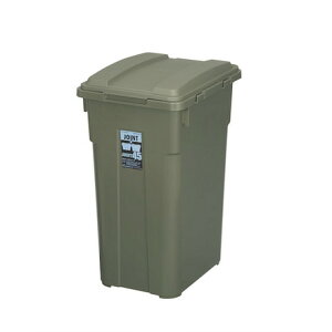 TONBO 連結カラー分別ペール45 カーキグリーン 新輝合成 清掃 衛生用品 清掃用品 ゴミ箱(代引不可)