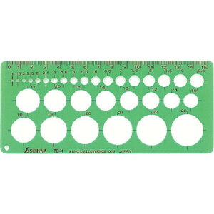 シンワ テンプレートTA-4E シンワ測定 測定 計測用品 測量用品 標尺(代引不可)