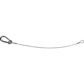 TRUSCO オールステンレスワイヤカットロープ両端ワッパ+片側スナップフック付 2.0Φ×300mm SCWSF20030 金物・建築資材 建築金物 ワイヤロープ(代引不可)