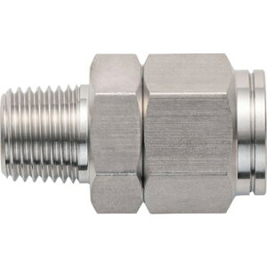 ���H�� �X�e�����X�p�� �j�b�v��(�C���`G�P�C���c) 9.53×6.35mm PT3/8 N38GPT38SUS �󈳗p�i ���̌p��E�`���[�u �`���[�u�p��(����s��)