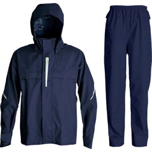 カジメイク 3450 オールマインド360° ネイビー L 345055L 保護具 作業服 雨具(代引不可)【送料無料】