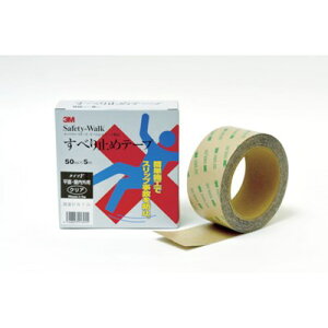 3M �Z�[�t�e�B�E�E�H�[�N �^�C�vF 100mmX5m �N���A FCLE100X5 ����p�i �e�[�v�p�i ���ׂ�~�߃e�[�v(����s��)�y���������z